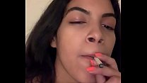 Hot Latina Maya Farrell Wants To Smoke
