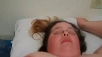 Hairy Woman Rubbing Her Clit And Pussy