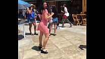 actriz bailando