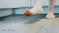 giantess accidental stepping