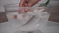 Chilli - Glass Dildo Ice Creamy Close Up Teaser