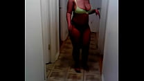Huge Ass Ebony Twerk in Bikini