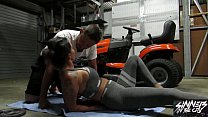 SEXY TATTOOED HOTTIE FUCKED DURING WORKOUT