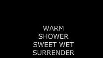 En la ducha, en medio de latormenta...