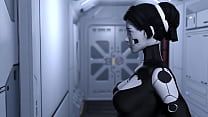 Projekt Passion | Blowjob from and Deepthroat Face Fucking Horny Busty Brunette AI Sex Robot Girl [Gaming] [Visual Novel]