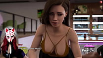 Steps of Debauchery - gamer girl playing porn game (ep 1)