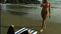 Beach anal with a blonde