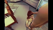SIMS 4 - Sex in the kitchen