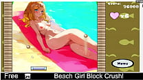 Beach Girl Block Crush! (free game itchio) Arade, Arconoid