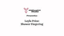 Watching Pornstar Layla Price Masturbating In The Shower
