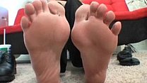 Jenna's sweaty feet
