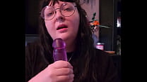 Raven Moan, Chubby Emo Babe Needs Ejaculate on her Huge Rack (Full Video)