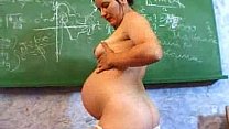 Pregnant Teacher masturbates in Classroom - BoysIQ
