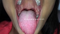Mouth Fetish - Brandy Mouth Video 1