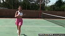 Brazzers - Big Tits In Sports - Playing with my Tennis Balls scene starring Yurizan Beltran and Jord