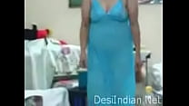 Indian Housewife Dancing And Showing Everything In Bedroom