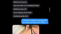 Cheating Slut Wife Sexts Me