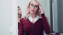 Maureen offers her boss her stepdaughters pussy to appease her anger