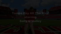 Sally is #1 Tampa Bay fan! Go Buccaneers!