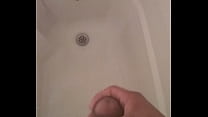 Masturbándome en la ducha
