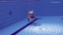 Absolute underwater blonde beauty Elena Proklova