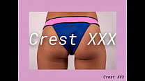 Watch a hot teen model grab Cam Crest's big hard American cock