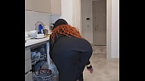 my big ass stepmom gabriella cooks by showing me her