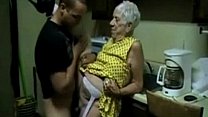 Old Granny gets fucked by