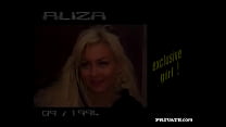 Blond Russian Aliza in a Hardcore Casting