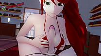 Redhead Anime Girl Titty Fucked