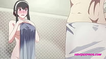 Step Brother and Sister Fucking In the Bathroom - UNCENSORED HENTAI