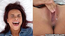 NICHE PARADE - Hot Babe Makes Herself Cum (Splitscreen)