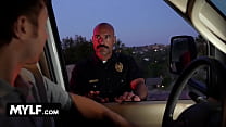 Traffic Police Officer Gets Laid feat. Kenzie Taylor & Gal Ritchie - Milfty