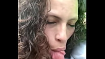 Latin Streetwalker takes all the nut in her mouth after a long blowjob - purchase videos on snap chat - davidallenvids2