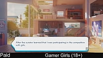 Gamer Girls (18 ) part3 (Steam game) tetris