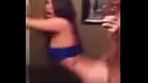 Latina Girl Has A Quickie In The Bathroom