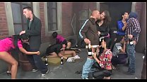 Lucky guy gets screwed by a group of smoking hawt girls