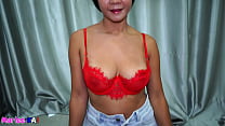 Thai Lady gets Face Full of Cum