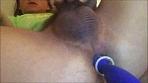 She loves huge thick objects opening her tight asshole up wide