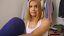 Teen cheerleader pounded by her stepbro
