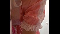 Satin Obsessed Sissy Confesses and Dances to Britney Spears