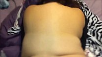 Fat Wife Rammed and Jizzed From Behind