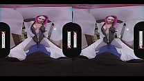 Dino Crisis Cosplay Parody featuring tantalizing snatch pounded in VR!