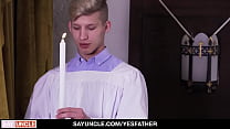 Gay Priest and Religious Boy - Altar Training