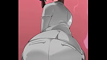 anime girl fuck with her pants