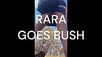 Garnra - RARA GOES BUSH - cute sexy nude milf shy but loves it outdoors