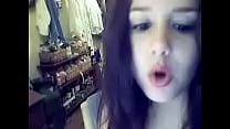 teen dancing on webcam