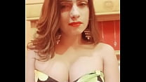 Indian Tictok girl with hot big white boobs