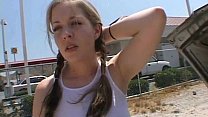 shy teen gets first time rough fucked at our bangvan