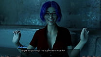 Stranded In Space #15 - Date Night with hot Blue Haired Milf